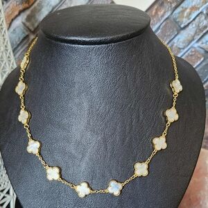 VCA Inspired Station Necklace